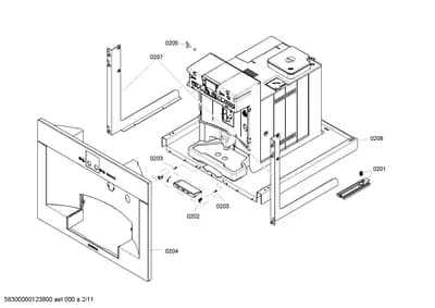 Screws, Door & Housing (0201-0208)