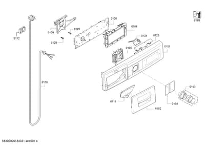 Door & Housing, Handles & Knobs (0101-0129)