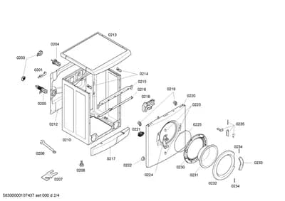 Door & Housing, Flaps & Holders (0201-0235)