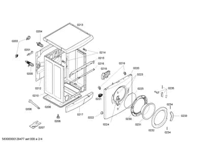 Door & Housing, Flaps & Holders (0201-0235)