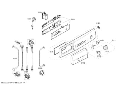 handles knobs , Door & Housing (0101-0125)