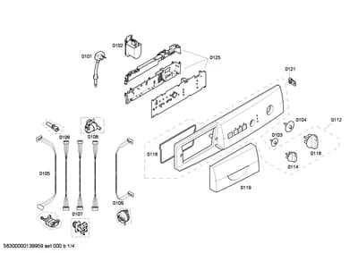 handles knobs , Door & Housing (0101-0125)