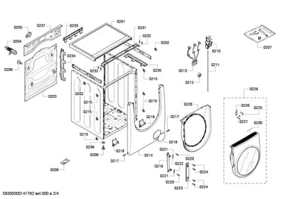 Screws, Door & Housing (0201-0237)