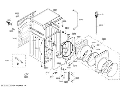 Screws, Door & Housing (0201-0228)