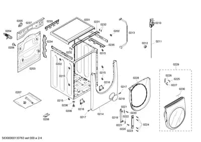 Screws, Door & Housing (0201-0237)