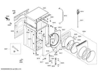Screws, Door & Housing (0201-0228)