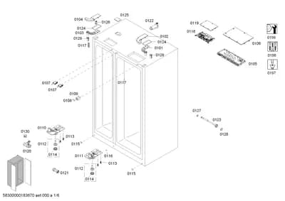 Door & Housing, Hinges (0101-0199)