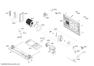 Hoses, Fan Parts (0603-0634)