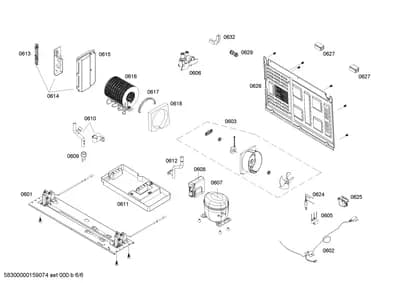 Hoses, Fan Parts (0601-0634)