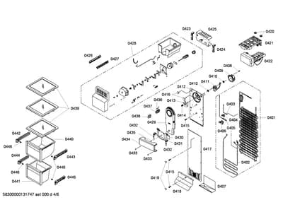 doors & housing, rail parts (0403-0446)