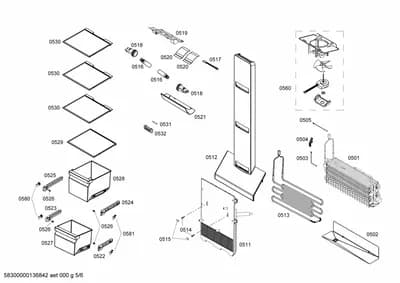 Rails, Door & Housing (0502-0581)