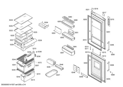 Door & Housing, Screws (0207-0248)