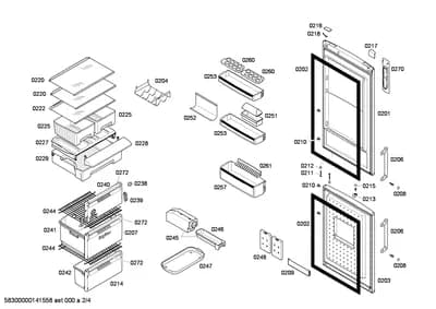 Door & Housing, Screws (0207-0248)