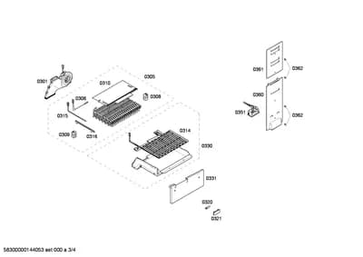 shelves trays, Mounting & Fixing (0306-0362)