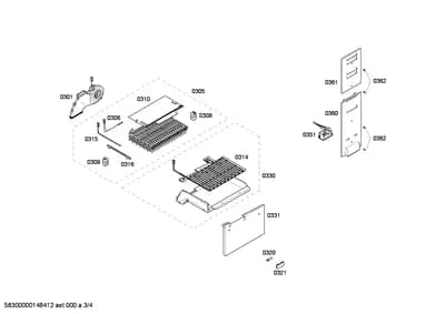 shelves trays, Mounting & Fixing (0306-0362)