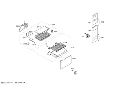 shelves trays, Mounting & Fixing (0306-0362)