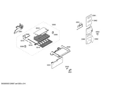 shelves trays, Screws (0306-0362)