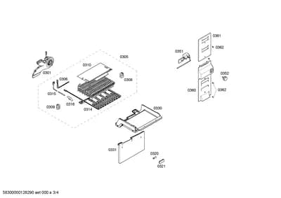 shelves trays, Screws (0306-0362)