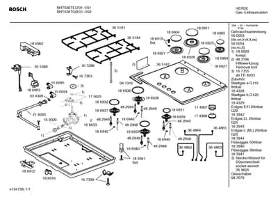 thermocouples, othergasparts (0007-3008)