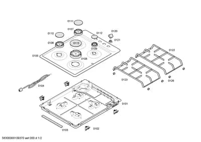 othergasparts, burnercaps rings (0104-0197)