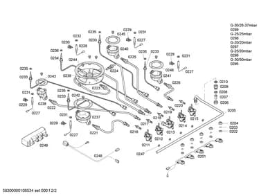 Seals & Gaskets, othergasparts (0202-0247)