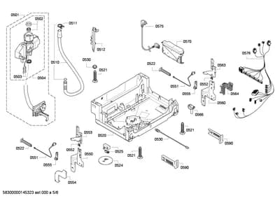 Door & Housing, Hinges (0501-0590)