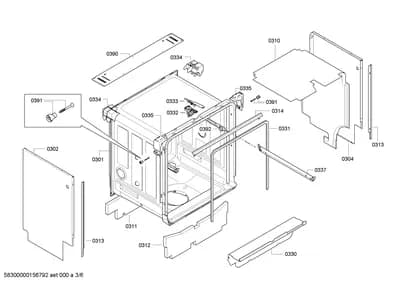 Door & Housing, Mounting & Fixing (0302-8101)