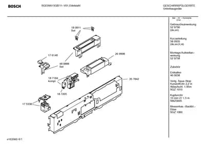 Seals & Gaskets, Baskets & Wheels (0001-8100)