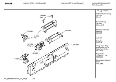 Baskets & Wheels, Seals & Gaskets (0001-8100)