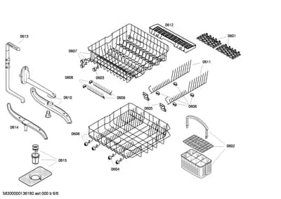 Baskets & Wheels, Bearings (0601-0614)