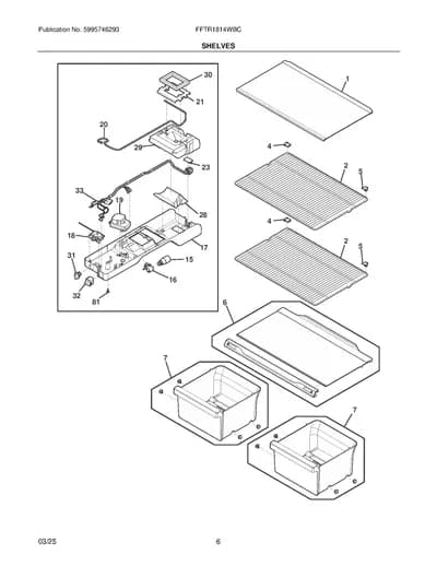 SHELVES