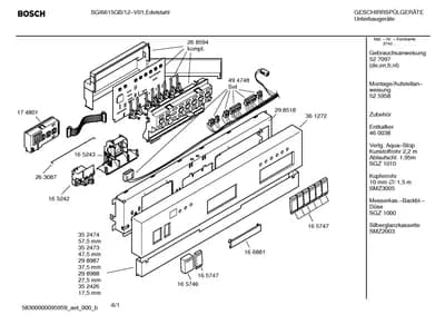 Seals & Gaskets, Door & Housing (0004-8100)