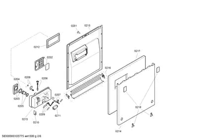 doors & housing, Dispensers (0201-0216)