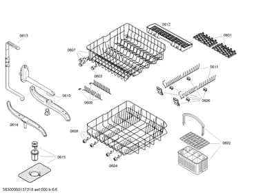 Baskets & Wheels, Bearings (0601-0614)