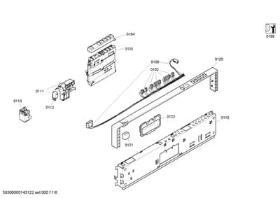 Switches, Door & Housing (0102-0121)