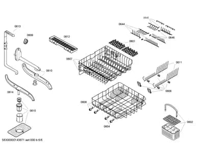 Baskets & Wheels, Bearings (0601-0646)