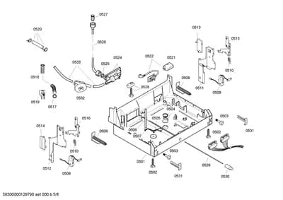 Door & Housing, Hoses (0502-8100)