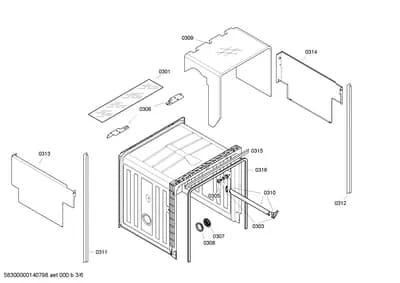 Seals & Gaskets, latches (0301-0317)