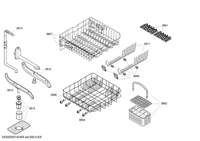 Baskets & Wheels, Bearings (0601-0614)