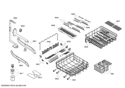 Baskets & Wheels, Bearings (0600-8100)