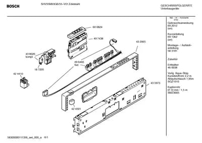 Baskets & Wheels, Seals & Gaskets (0003-3020)