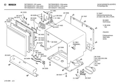 Seals & Gaskets, Flaps & Holders (0001-0125)