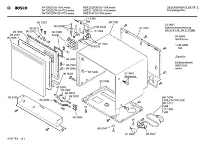 Seals & Gaskets, Flaps & Holders (0001-0141)