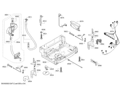 Door & Housing, Hinges (0502-8102)