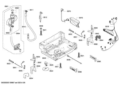 Door & Housing, Hinges (0501-0590)