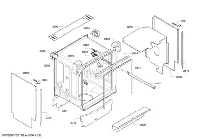 Door & Housing, Flaps & Holders (0302-0392)
