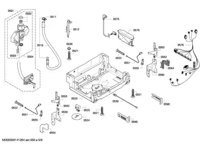 Door & Housing, Hinges (0501-0590)