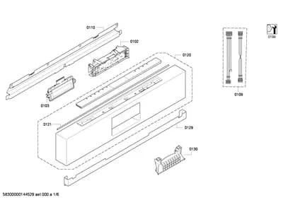 Handles & Knobs, Rails (0103-0199)
