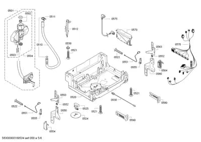 Door & Housing, Hinges (0501-0590)