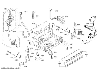 Door & Housing, Hinges (0501-0570)